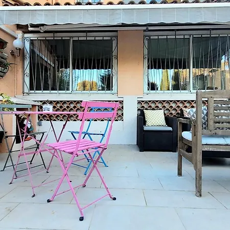 Cote D Azur Paradis - St Raphael Appt 50M2 Independant Avec Jardin Prive